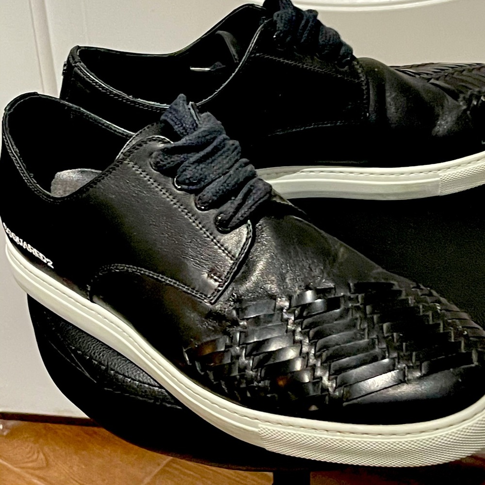 Dsquared Men’s Leather Shoes 44 US 11